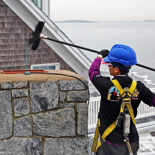 chimney sweep in South Shore MA