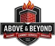Above and Beyond chimney service logo